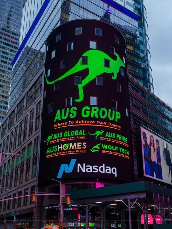 AUS Group Marching into 20th Anniversary with NASDAQ Billboard Inclusion and Expansion